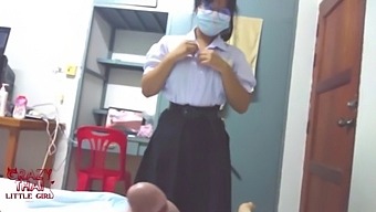 Amateur Thai Student And His Friend Engage In Sexual Activity