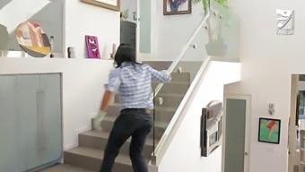 Sara Jay, A Mexican Spy With A Big Ass And Large Breasts, Engages In Sexual Activity