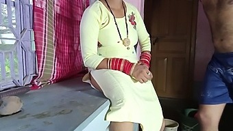 Desi Couple Caught On Hidden Camera In Daughter'S Kitchen