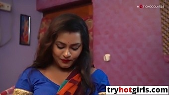 A Young Indian Teacher Engages In Rough Sexual Intercourse With A College Student
