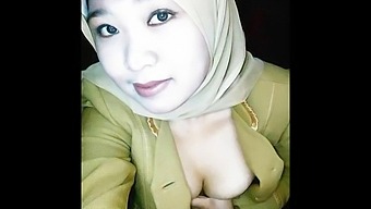 Tyrkisk-Arabisk-Asiatisk Hijab Mix Fotosamling 31 Slutter Med Eksplicit Indhold