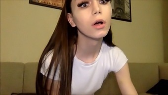 A Russian Transgender Woman Enjoys A Playful Encounter With Her Partner, Featuring Hot Shemale Oral Skills And Anal Play