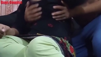 Aunty'S Picture Taken By Uncle