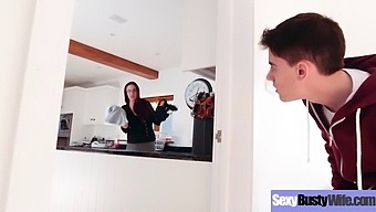 Busty Housewife Emma Butt Engages In Intense Fucking In Homemade Video