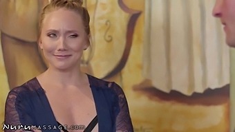 Bff'S Stepbro Joins In On Aj Applegate'S Naughty Massage Session