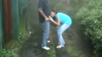 Indian Couple'S Passionate Encounter In Public