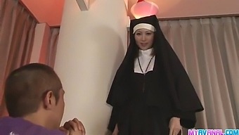 Nun Engages In Hardcore Anal Sex With Rika Sakurai