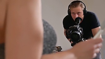 Softcore Actress Jennifer Mendez Interrupts Cooking Show Filming For Dp Encounter On Set Gp2802