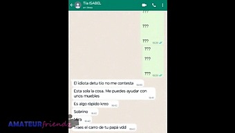 Tía Envía Fotos Explícitas Sin Querer Y Se Dedica A Actividades Sexuales