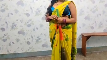 Desi Maid With Big Breasts Gets Fucked In Her Home