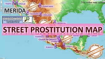 Street Workers And Massage Parlors In Merida, Mexico