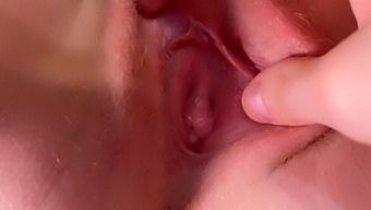 Amateur Redhead Enjoys Her First Taste Of Stepbro'S Tongue