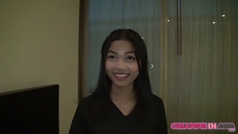 Young Thai Girl Gets Filled With Cum