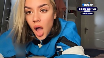 A Stunning Blonde Amateur Gave Me An Incredible Pov Blowjob