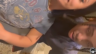 Stepmother With Big Breast Has Sex With Lil D While His Father Is Not At Home. Part 2.