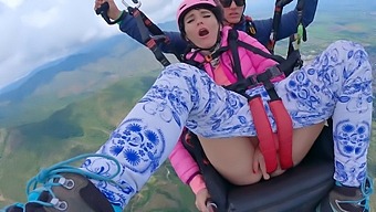 Sky-High Pleasure: Squirting At 7,000 Feet