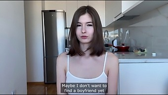 Pov Video Of Russian Teen'S Small Boobs And Tight Pussy