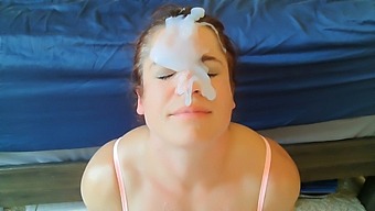 Incredible Ejaculation On The Face