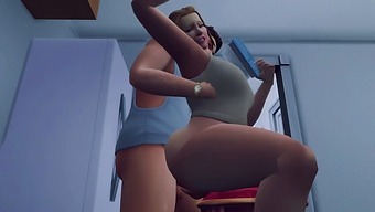Blonde Bombshell'S Quick Action In Doggy Style Leaves Me In Awe