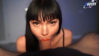 Natural Busty Babe Expertly Keeps Secrets With Deep Pov Blowjob And Wild Sex