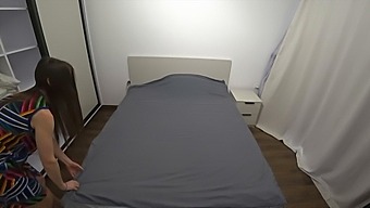A Wife Is Seduced By Her Friend On Her Husband'S Bed Leading To An Affair