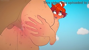 Hentai-Transformation Fører Til Et Varmt Møde Med En Hjemløs Kvinde I Skraldespanden Anime (2d Tegneserie Sex)
