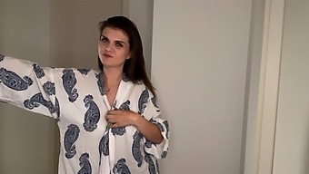 Stepfather'S Big Penis Rubs Against Stepson'S Clothes In The Laundry Room