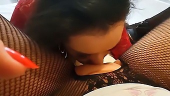 Angel Lima Gives A Deep Throat Blowjob To Blonde Pornstar Cléo Cadillac