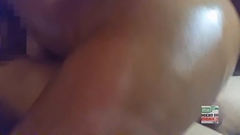 Teen Latina With Large Buttocks And Natural Breasts Enjoys Threesome With Voyeuristic Boyfriend