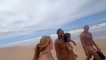 Nudist Beach Fun With Sexy Friends - Watch Me And My Friends Having Sex!