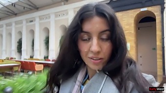 Craving Satisfaction - Take Me Hard And Cover My Face With Your Ejaculation In This Public Retail Complex! - Walk And Cum