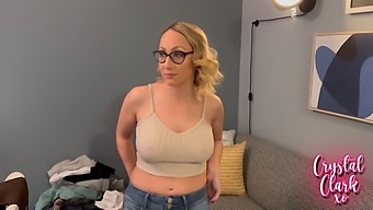 Beautiful Girl Next Door Gets A Visit From Her Stepmother At College.